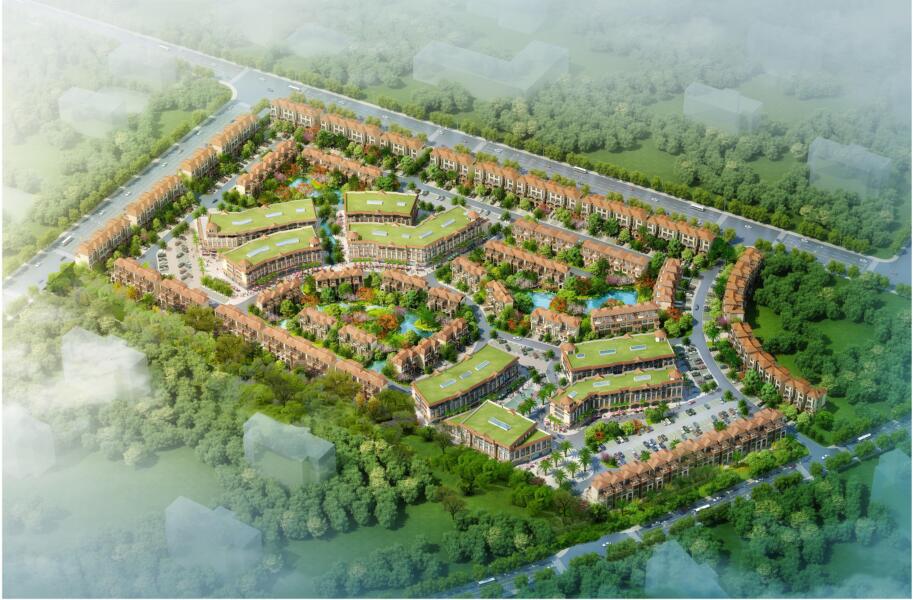 盈江山水湾效果图
